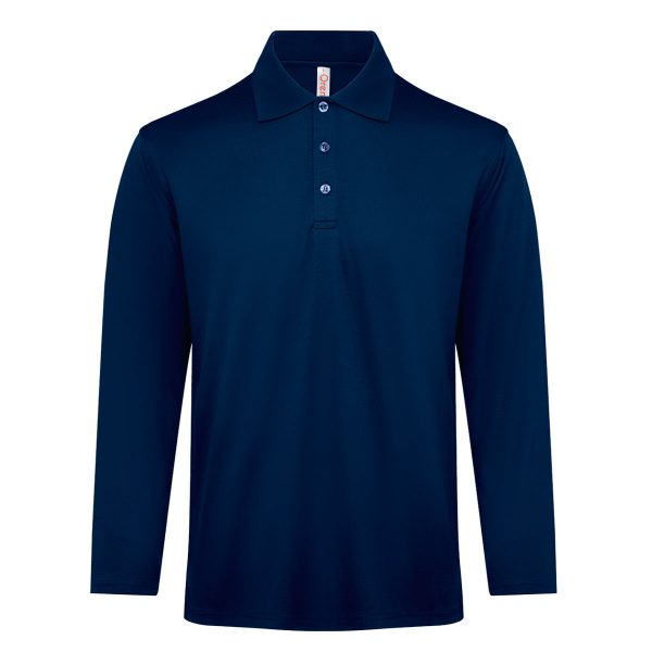 Oren Sport QD84 quick dry long sleeve CVC basic polo